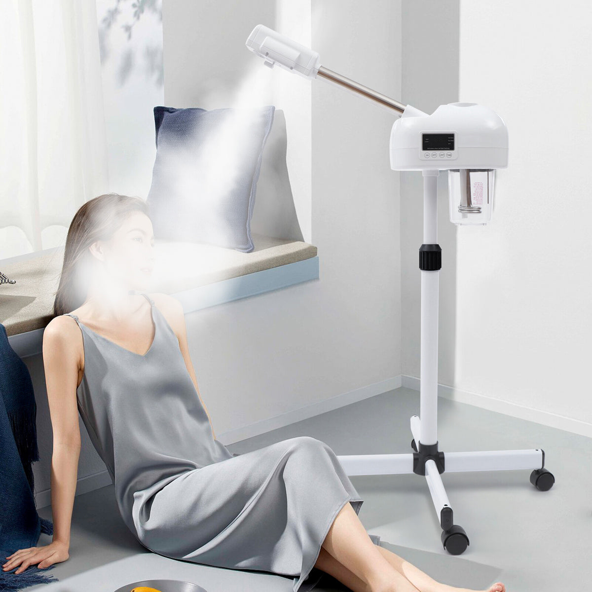 Facial Steamer Hot Ozone Professional Beauty Salon Spa Skin Care