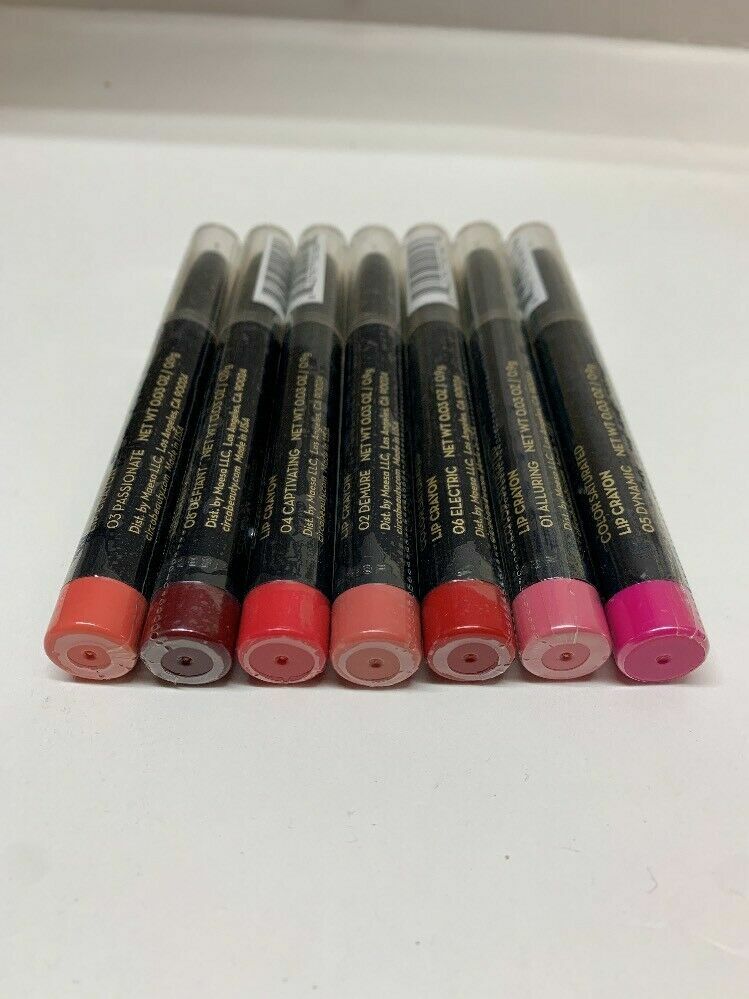 Color Saturated Lip Crayon - Long Lasting Pink Lipstick 02 Demure