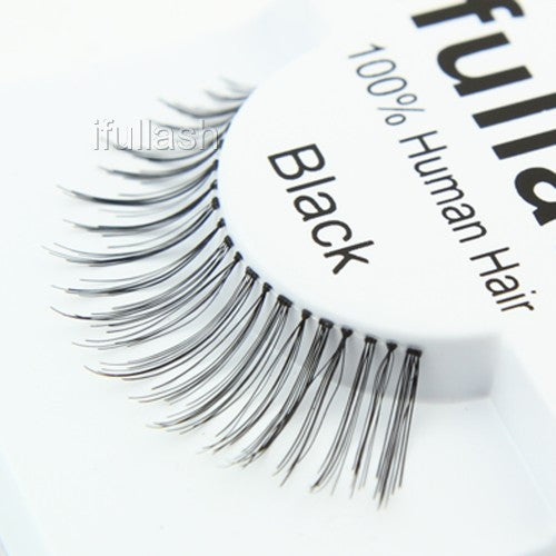 False Eyelashes 100% Human Hair Natural Look - 6 & 12 Pairs - Handmade