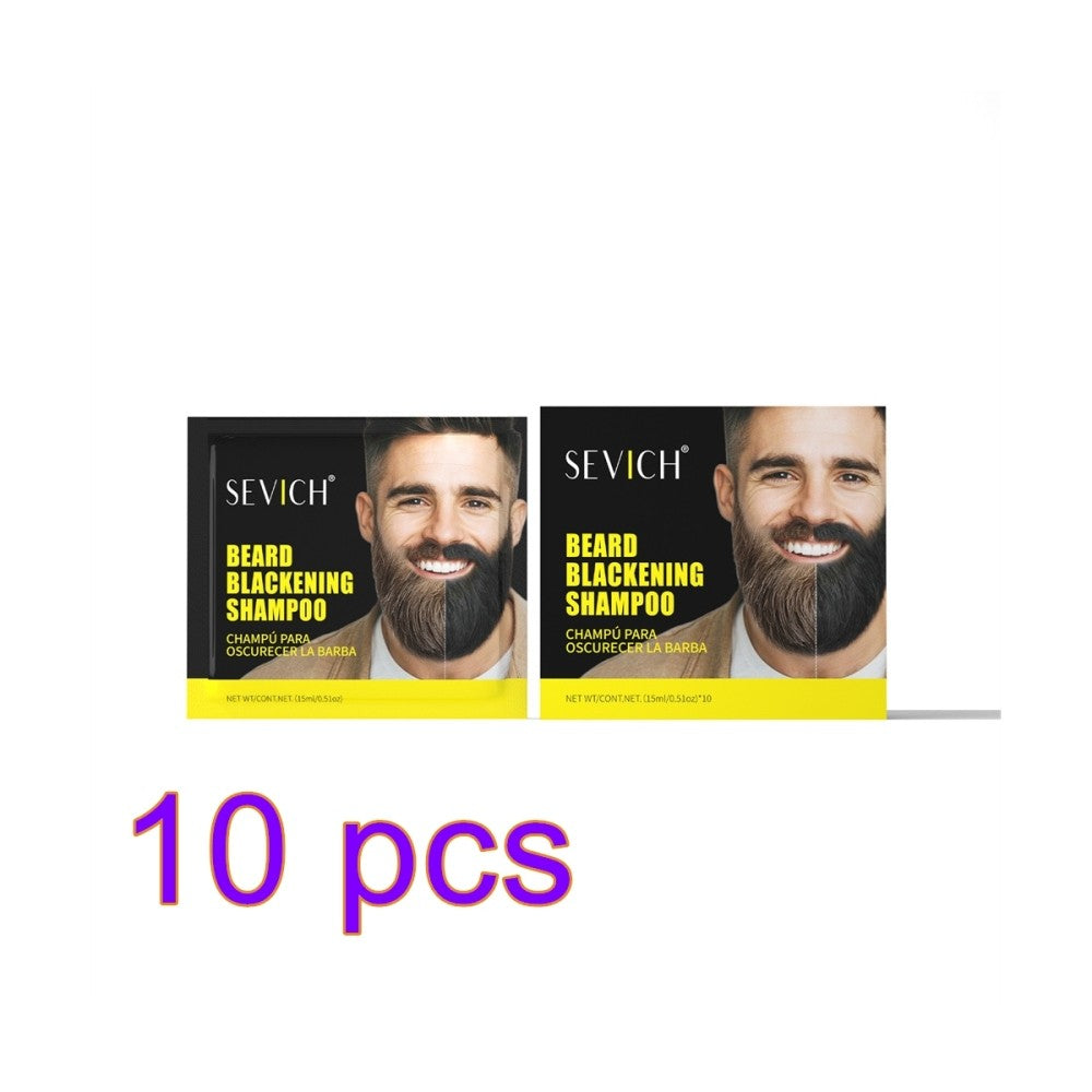 Beard Blackening Shampoo - 5-Minute Gray Coverage