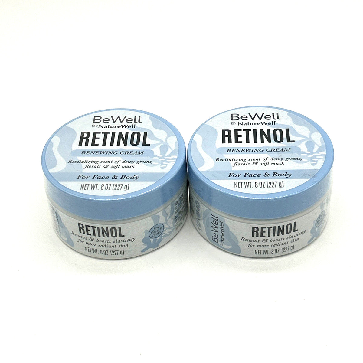 Retinol Anti-Aging Face & Body Cream 2-Pack - Hydrating & Firming Moisturizer