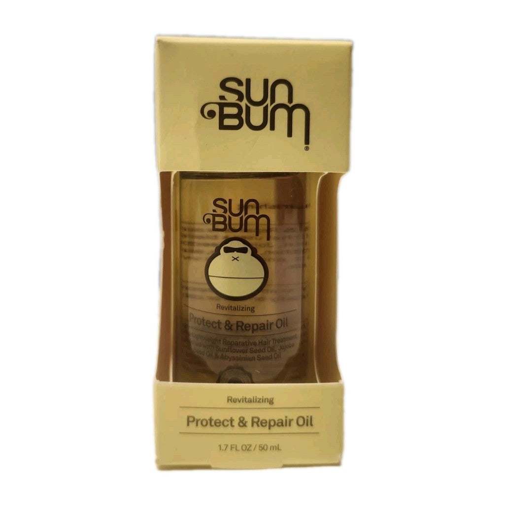 Sun Bum Protect & Repair Hair Oil 1.7oz Revitalizing Hair Treatment