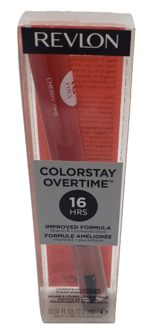 Revlon Colorstay Overtime Lip Color & Top Coat - Cherry Time