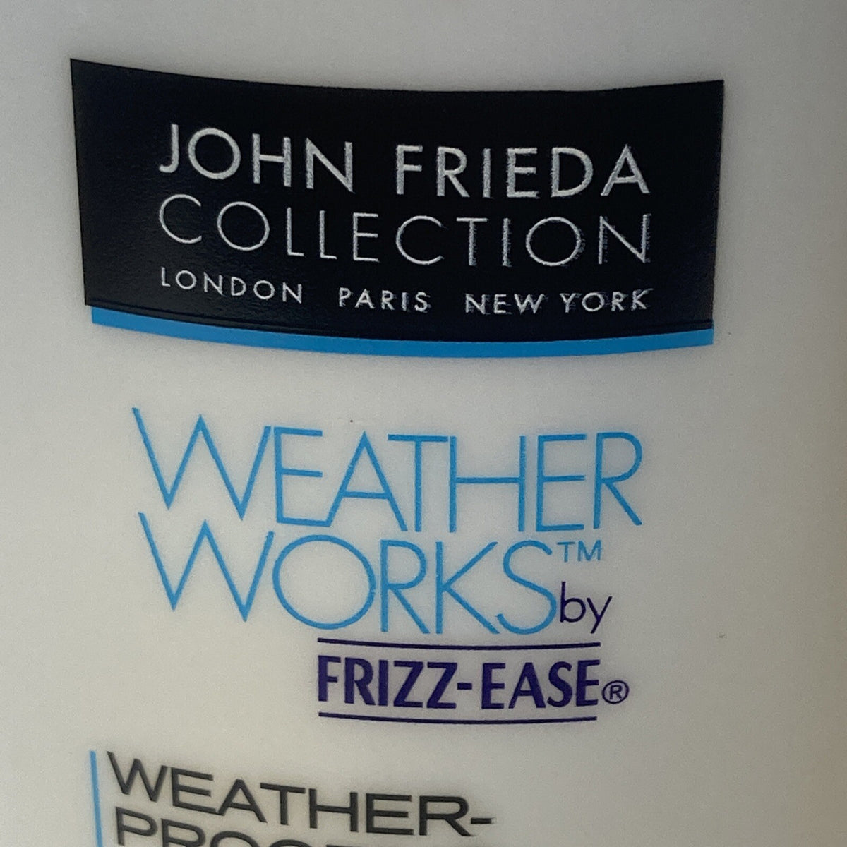 John Frieda Weather Works Style Sealant Cream - Frizz Control, 4 Ounces