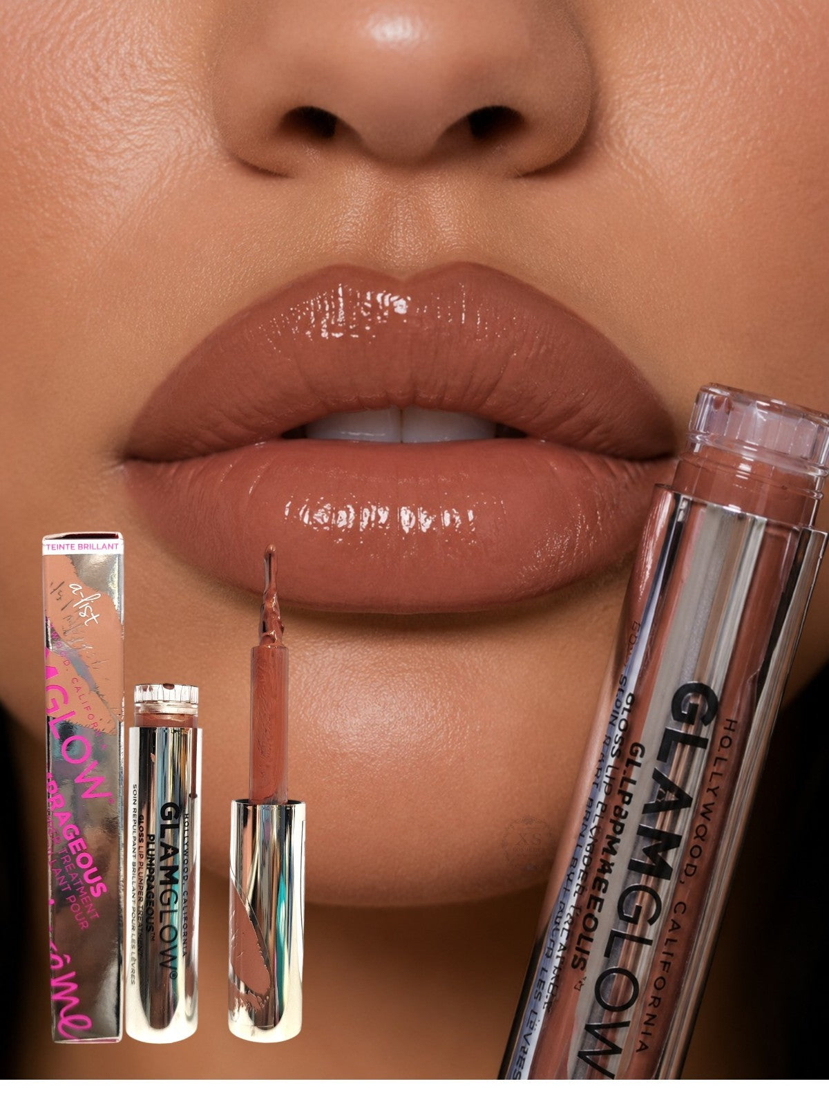 Lip Plumper Gloss with Tinted Lip Treatment - Full Size, A-List