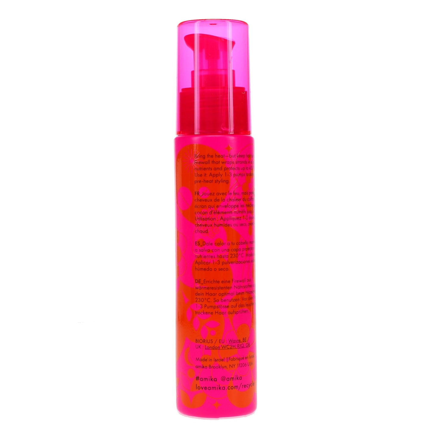 Heat Protectant Serum for Hair - Amika Blockade 1.7 oz