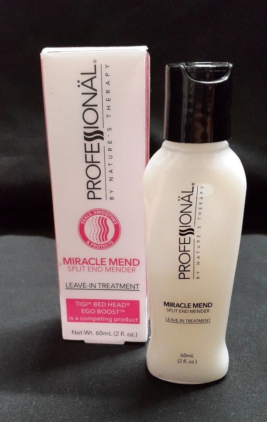 Miracle Mend Leave-In Hair Treatment - Natural Repair & Nourishment, 2 fl oz