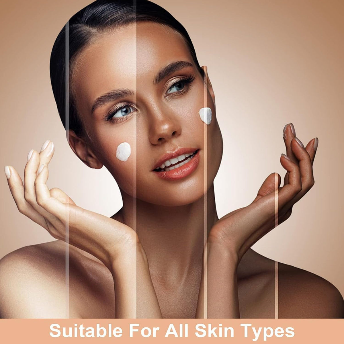 Color Changing Liquid Foundation with SPF 15 - All Day Flawless Coverage, Concealer & Skin Tone Self-Adjusting Base