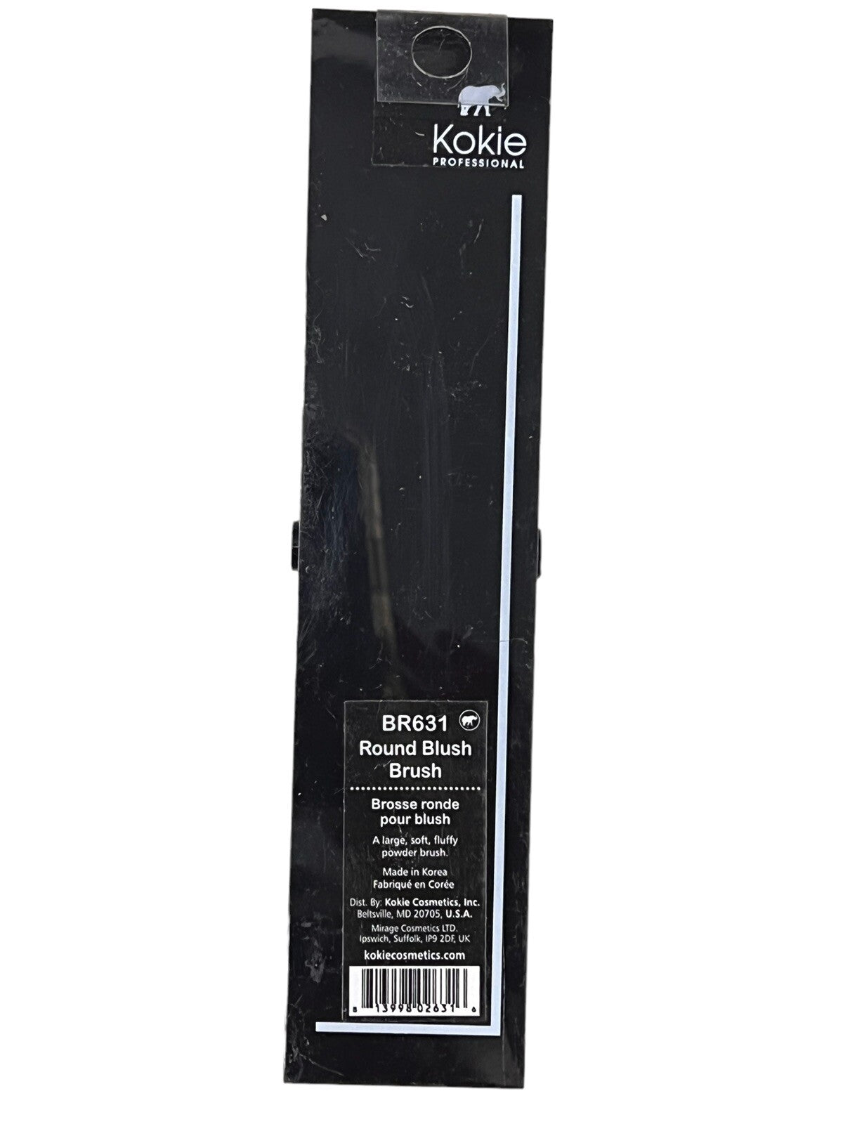 Kokie Professional Round Blush Brush BR631 - Large Fluffy Makeup Brush