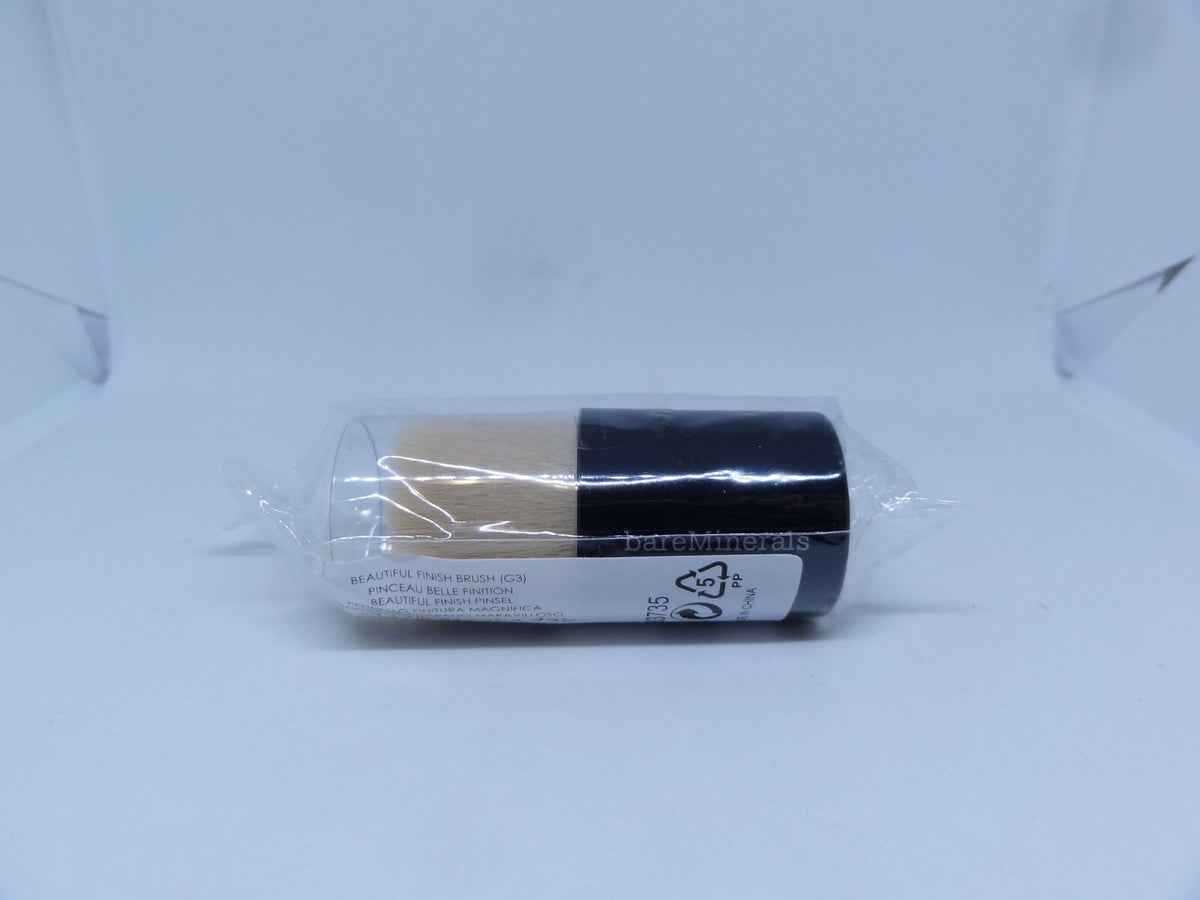 Travel Size Makeup Brush for Mineral Foundations - Soft Synthetic Fibers