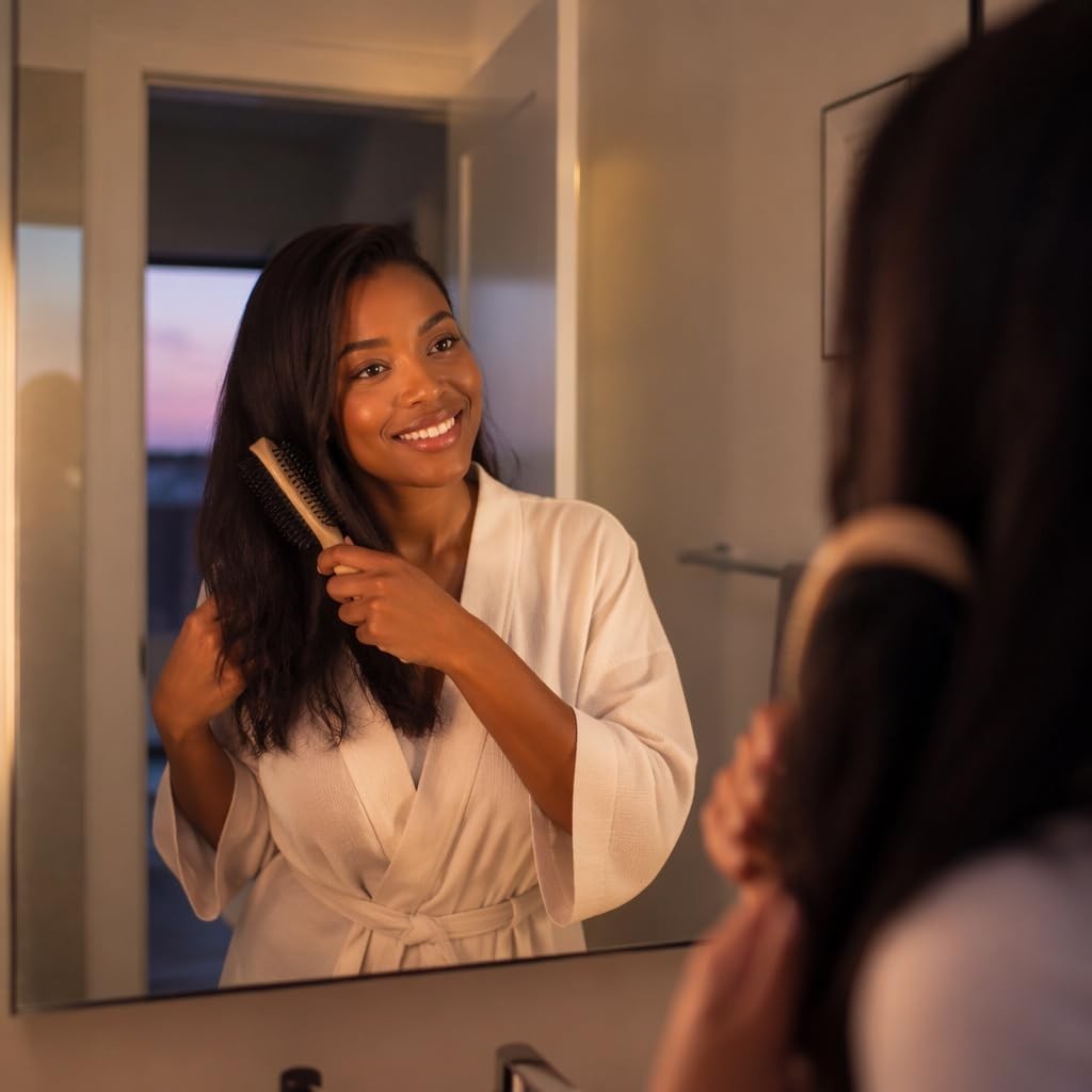 Travel-Sized Shea Butter Hair Oil Blend for Damaged, Dry, Frizzy Hair