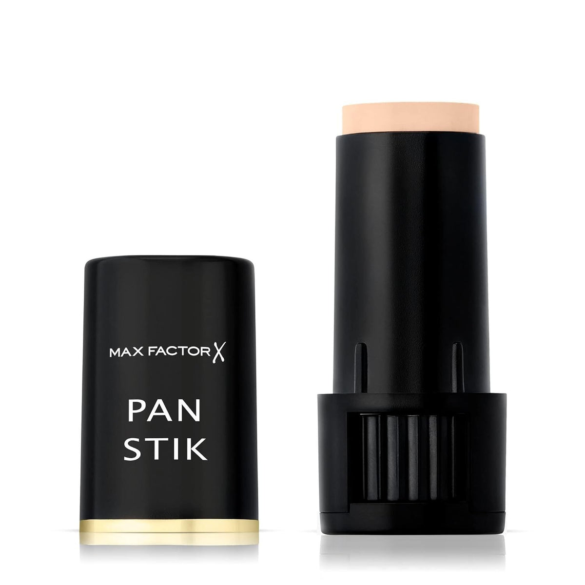 Max Factor Pan Stik 12 True Beige - High Coverage Mini Foundation Stick 0.31 oz