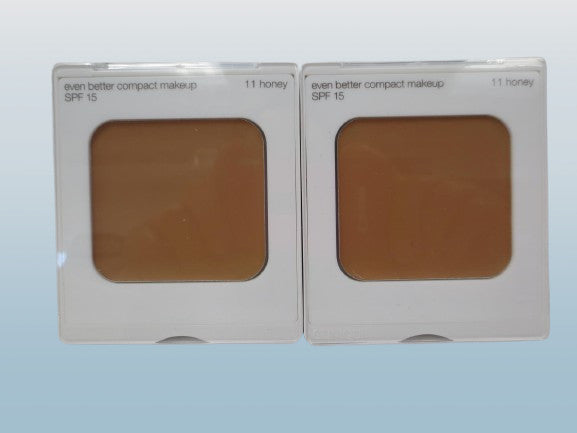 Clinique Honey Even Better Compact Makeup SPF 15 Refill Set - 2 Pieces