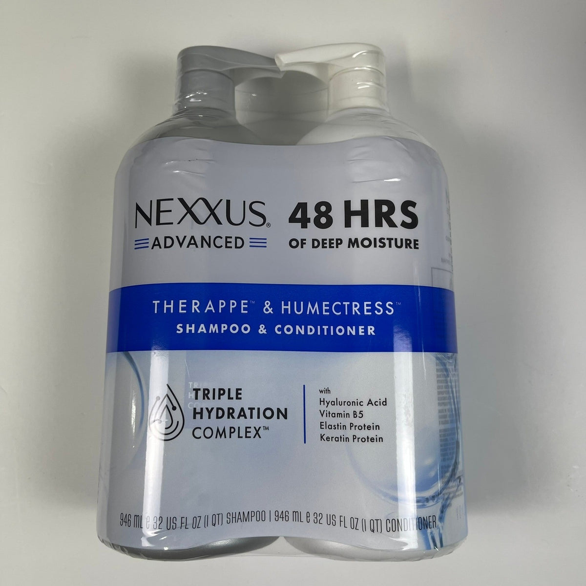 Nexxus Advanced Therappe Shampoo Humectress Conditioner Set 32oz 48HR