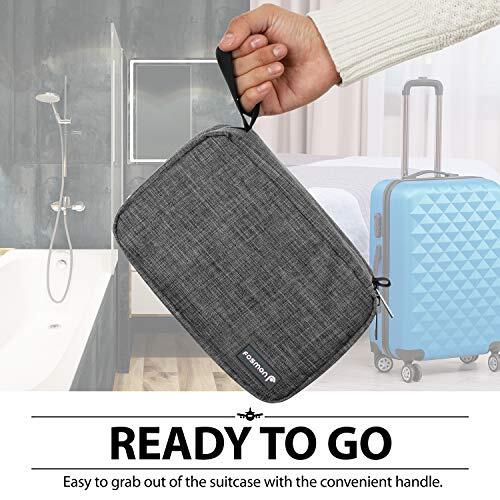 Travel Toiletry Bag - Waterproof Bathroom Organizer for Men & Women