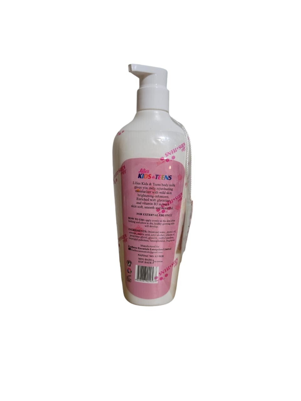 Kids & Teens Body Milk - 400ml Moisturiser