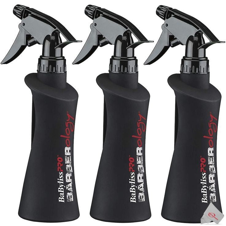 3-Pack 10oz Spray Bottles for Hair Styling and Barber Use