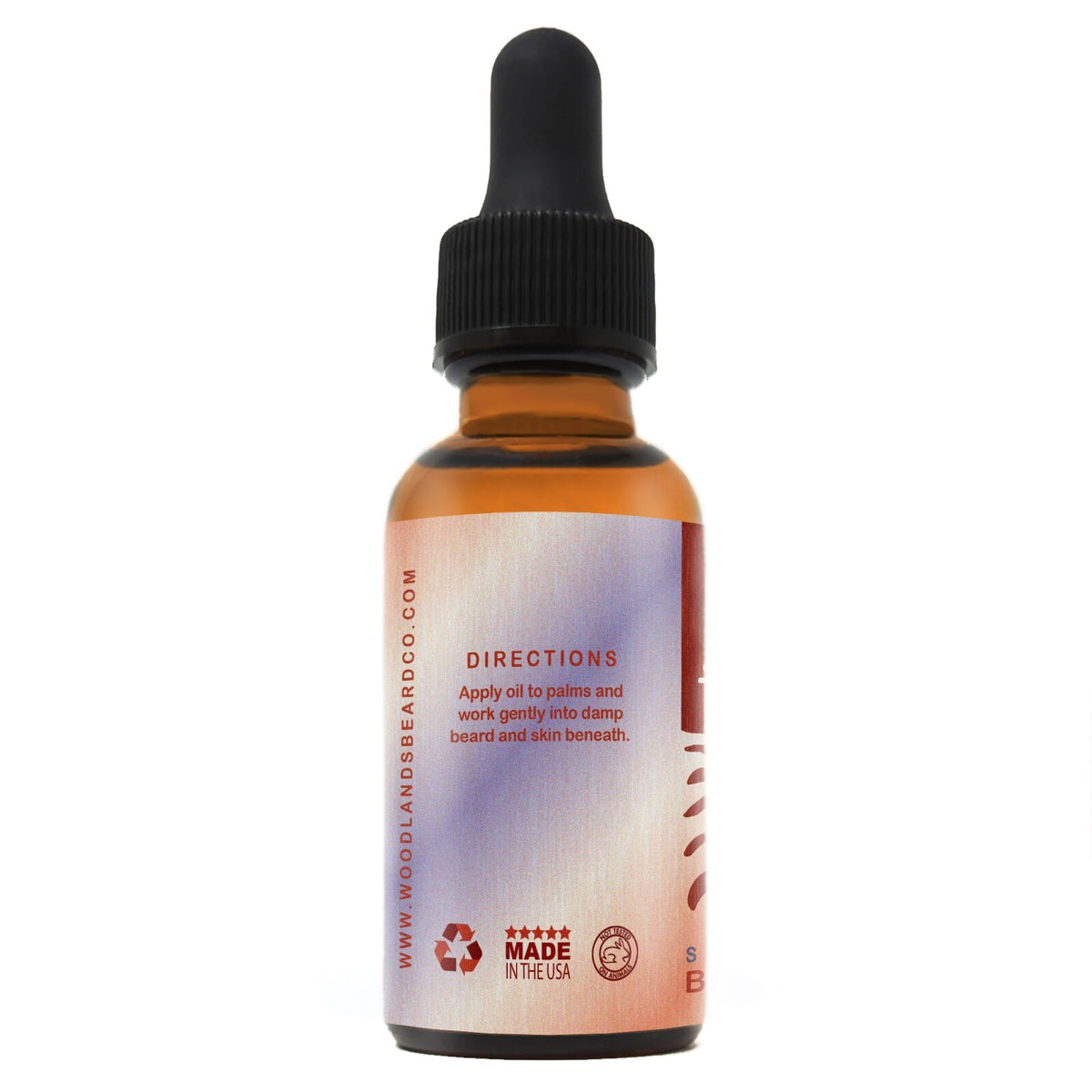 Sweet Barber Beard Oil with Sandalwood Lavender Scent - Natural & Organic