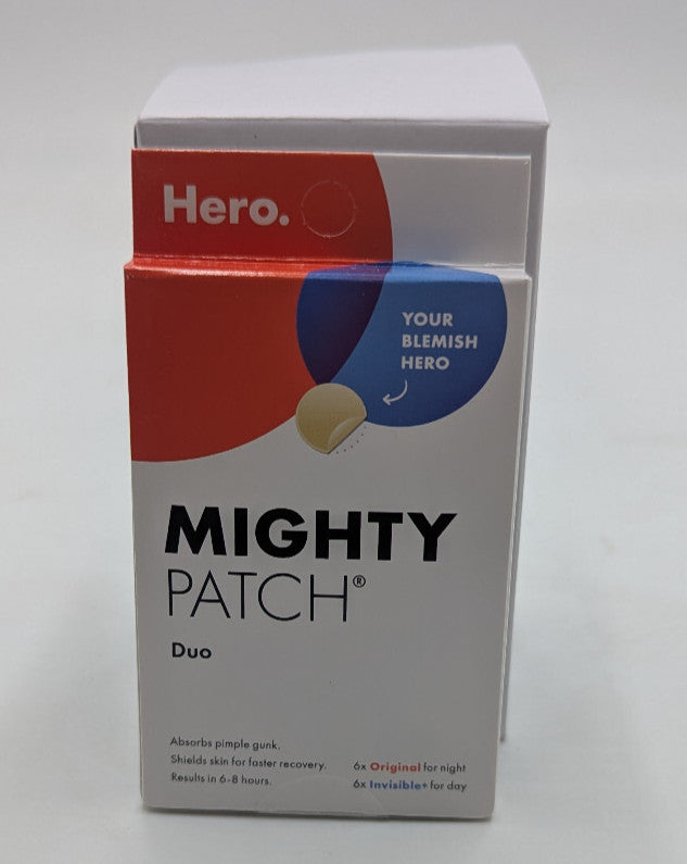 6-Packs Acne Patches Duo with Absorption & Healing - Clear & Invisible