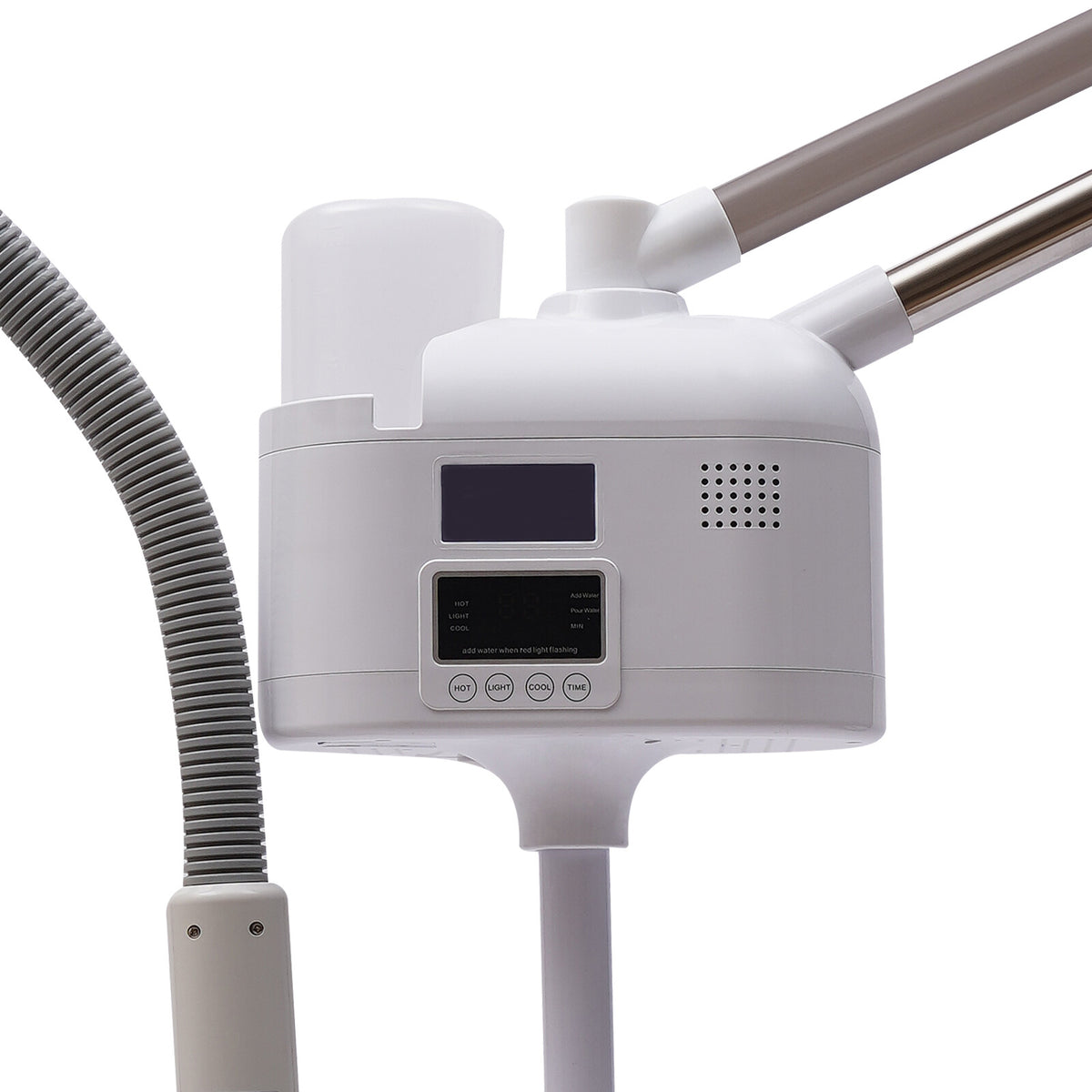 3-in-1 Facial Steamer with LED Magnifying Lamp for Skincare Home Spa