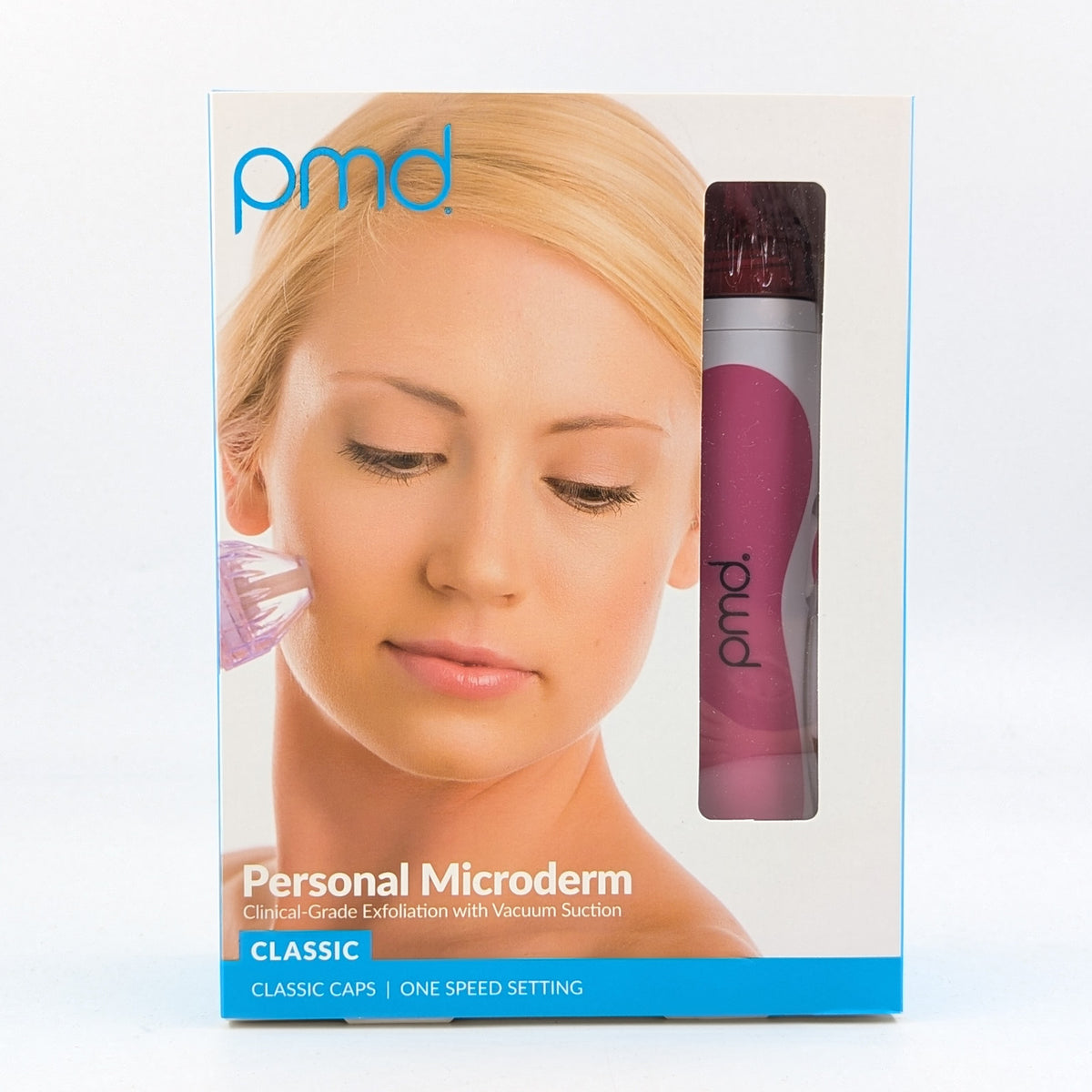 Personal Microderm Classic Exfoliator Tool with 100min Runtime - Pink
