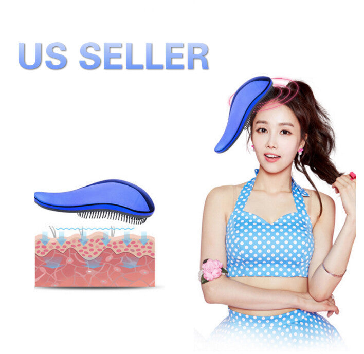 Anti-Static Detangling Hair Comb for Women & Kids - Multiple Colors