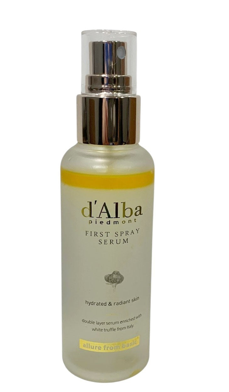 D'ALBA PIEDMONT Italian White Truffle First Spray Serum 3.38oz Sealed