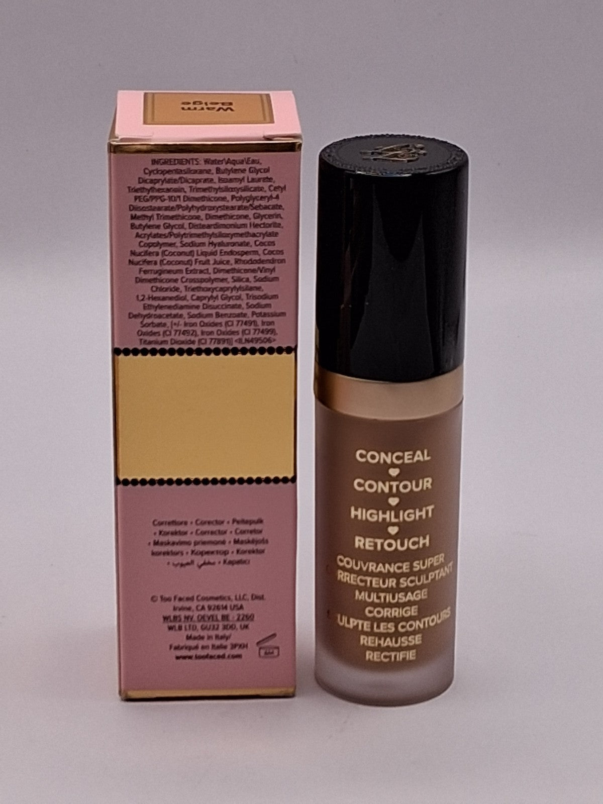 Multi-Use Sculpting Concealer - Warm Beige for Face Makeup