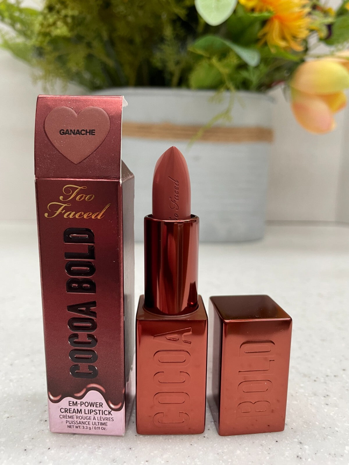 Cream Lipstick - Cocoa Nude Shades with Bold, Butter Texture - Multiple Variants