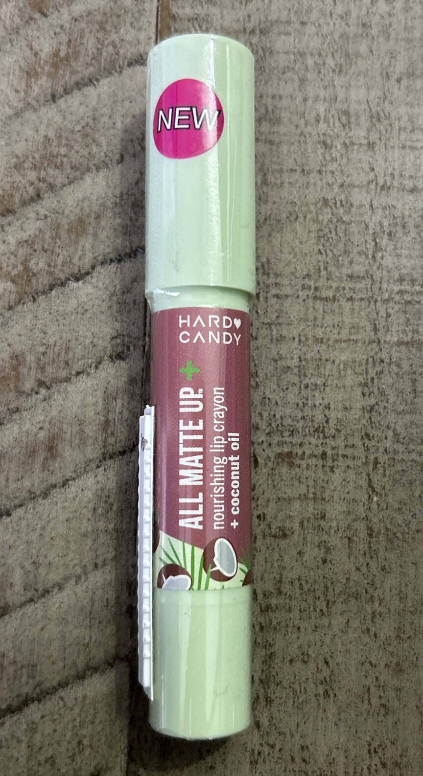 Matte Lip Crayon with Coconut & Hemp Oil - Long-Lasting, Nourishing Lip Color