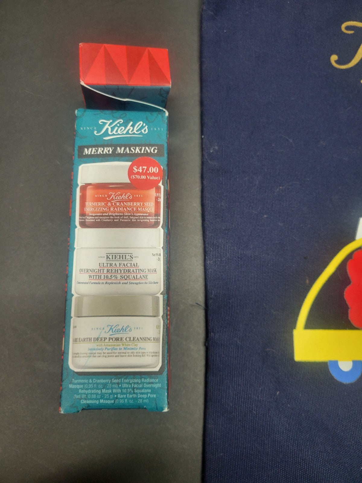 Kiehl's Holiday Masking Set with Tote - Limited Edition Skincare Collection
