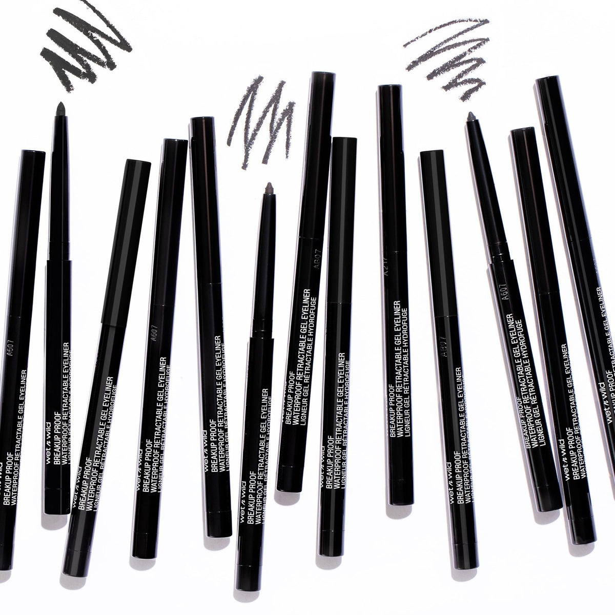 Waterproof Gel Eyeliner - Long Lasting 16 Hours, Smudge Proof, Black Brown