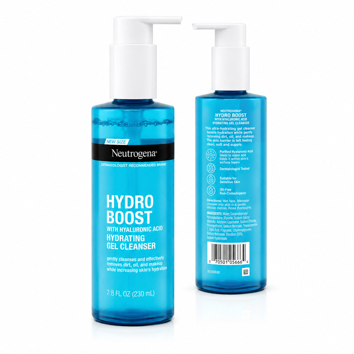 Hydro Boost Gel Cleanser Multi-Pack - Face Wash for All Skin Types