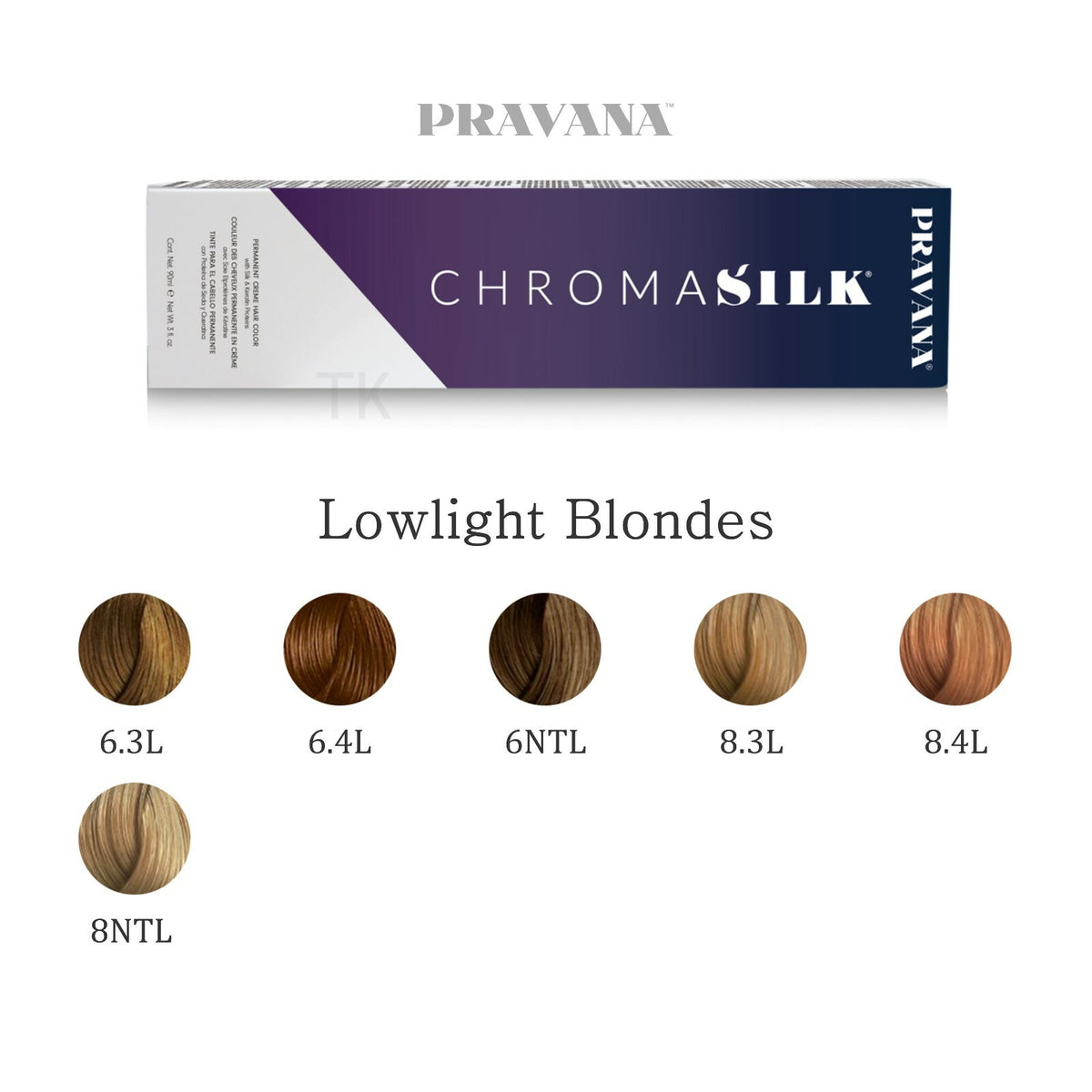 PRAVANA CHROMASILK Permanent Creme Hair Color 3oz