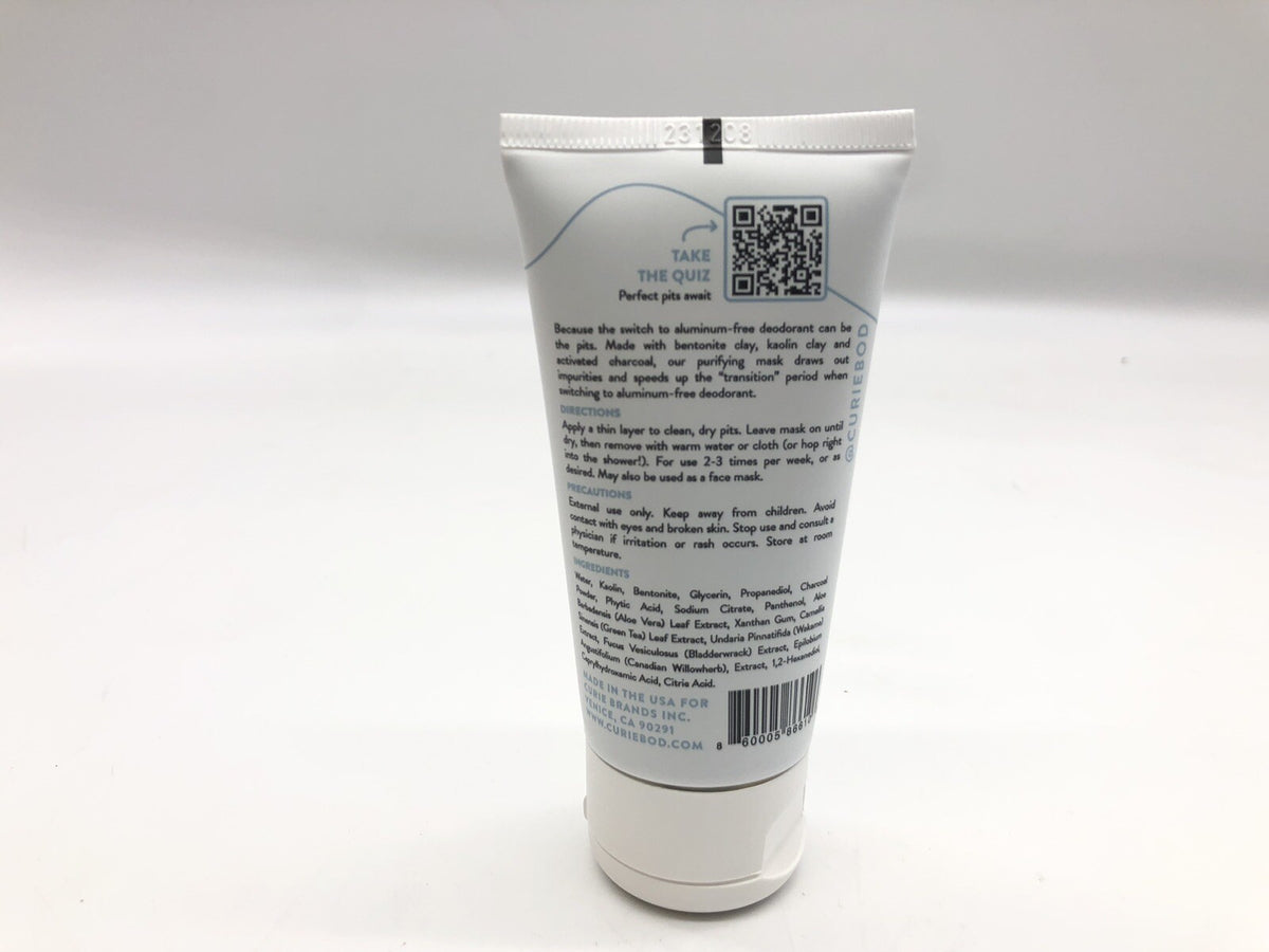 Armpit Detox Mask Charcoal & Clay 2 oz