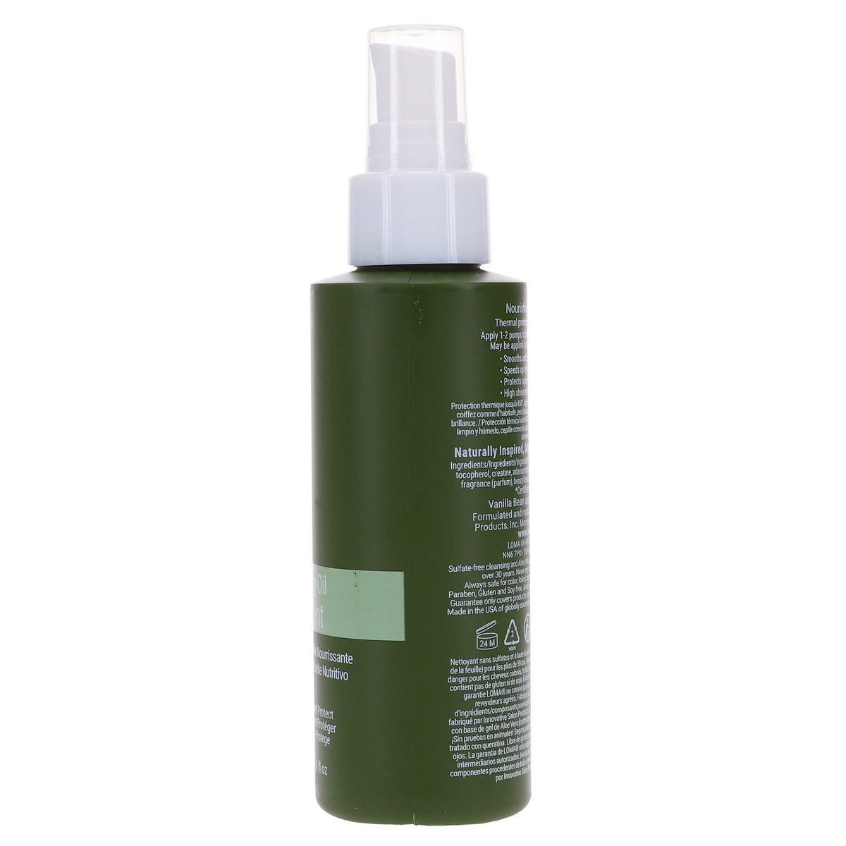 Nourishing Hair Oil Treatment - Hydrating & Heat Protectant, 3.4 oz