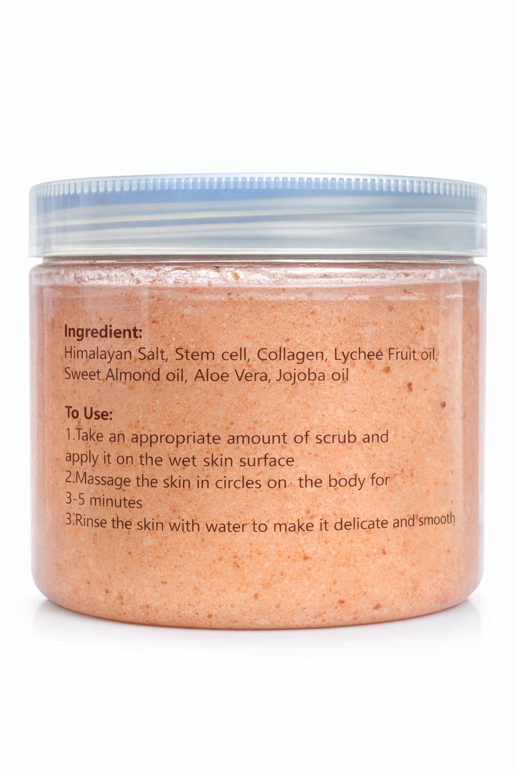 Himalayan Salt Scrub with Collagen & Stem Cell Deep Exfoliating Body