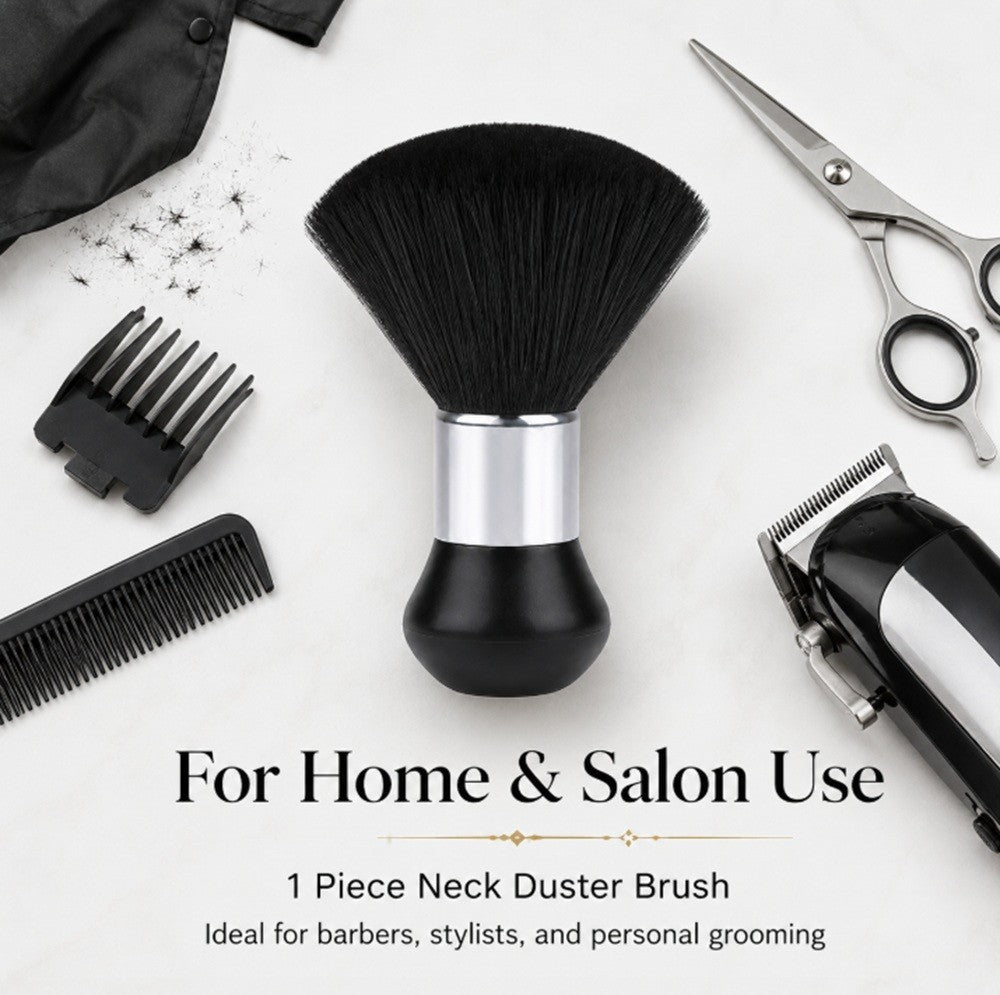 Neck Duster Brush for Hair Cutting & Grooming - Salon & Personal Care Tool