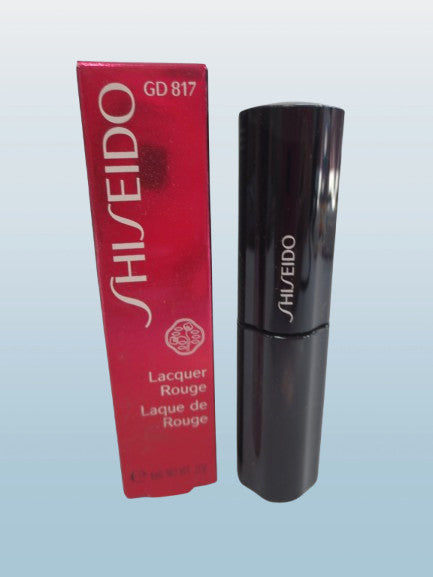 Shiseido Lacquer Rouge Lipstick GD817 - 0.2 oz, Set of 3