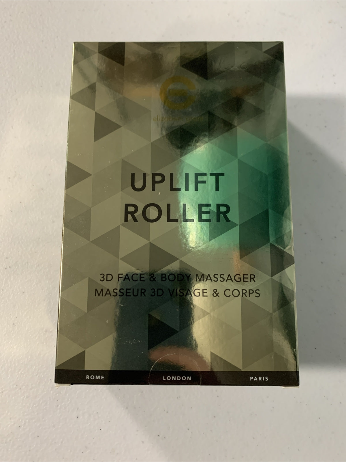 3D Face & Body Massage Roller - Silver