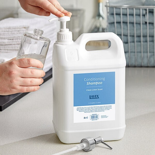 1.32 Gallon Hotel & Motel Conditioning Shampoo Linen Scent Bulk Refill