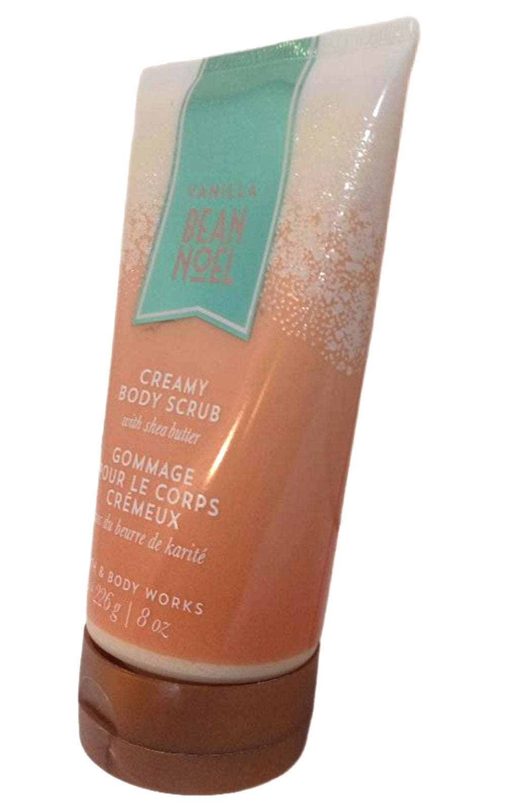 Bath And Body Works Creamy Scrub Vanilla Bean Noel 8 Oz Exfoliating