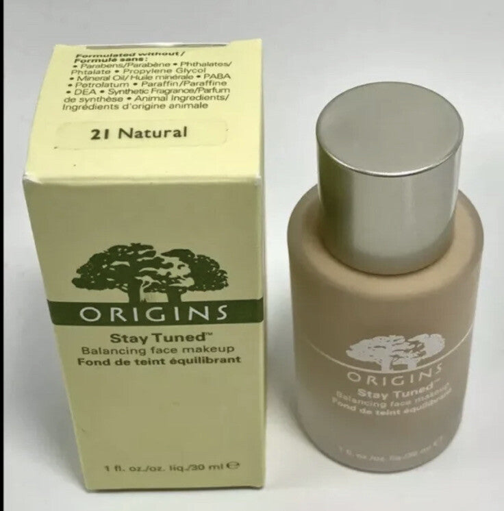 Face Foundation Natural 21 - Balancing Makeup, 1oz 30ml - Discontinued