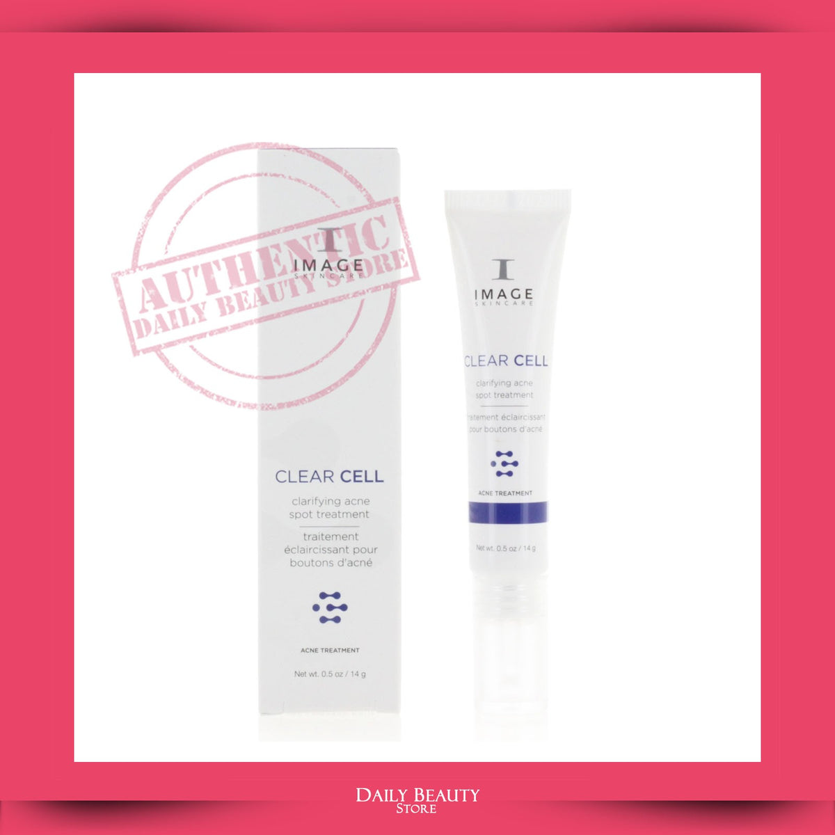 Acne Spot Treatment with Salicylic Acid - Clear Cell 14g 0.5oz
