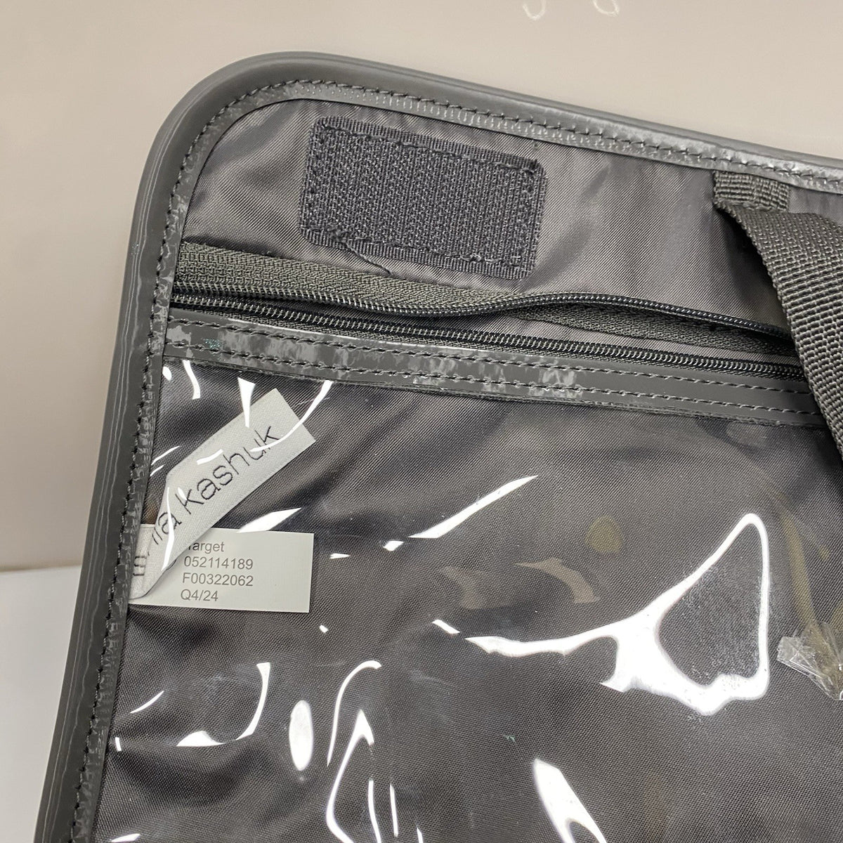 Women Travel Makeup Bag Cosmetic Organizer Gray