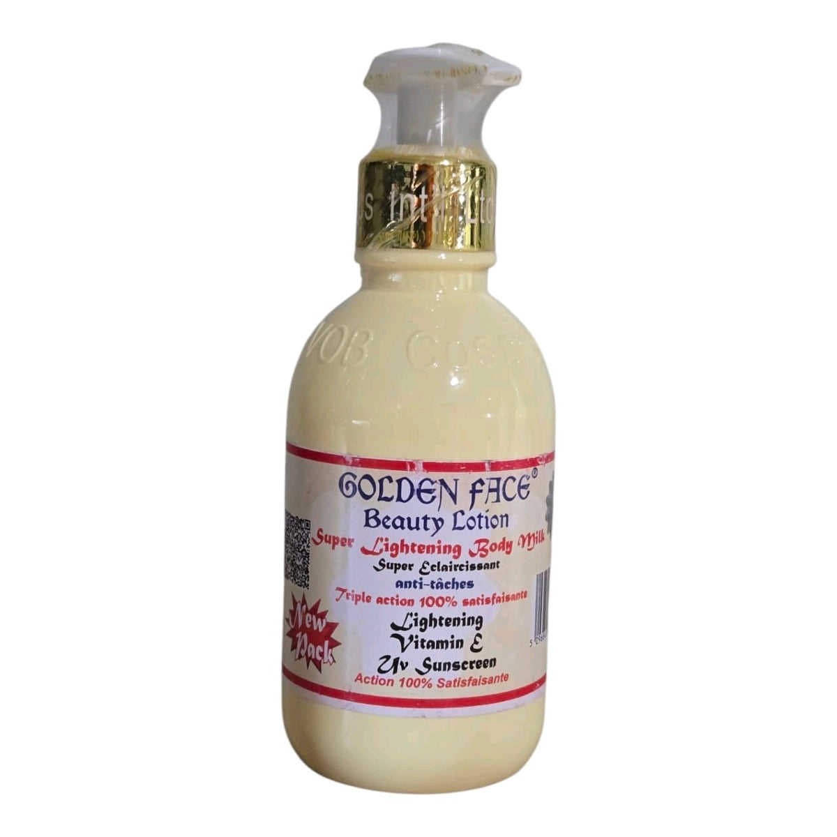 Golden Face Lightening Body Lotion with Vitamin E - 250ml