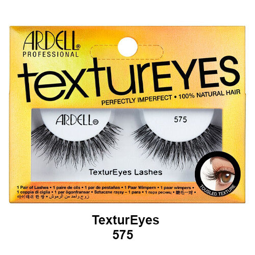 Natural Hair Lash Extensions - TexturEyes 575 Medium Volume & Long Length