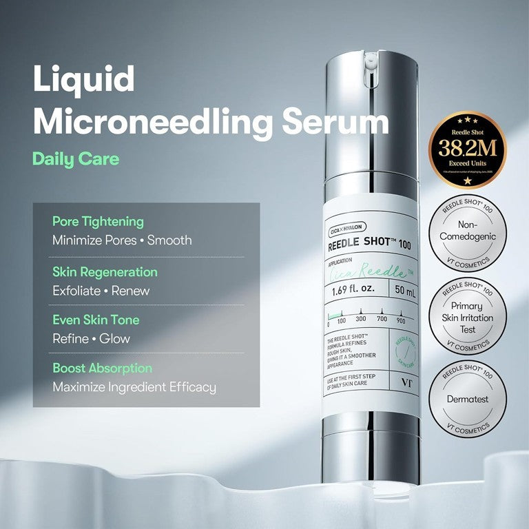 CICA Reedle Shot 100 Microneedling Serum Kit - 60ml & 30ml