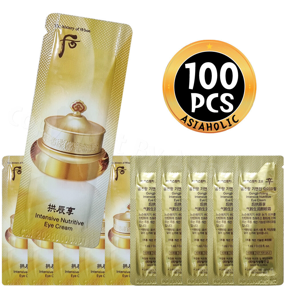 Eye Cream Sample Pack - Intensive Nutritive Skin Care for Wrinkle Prevention