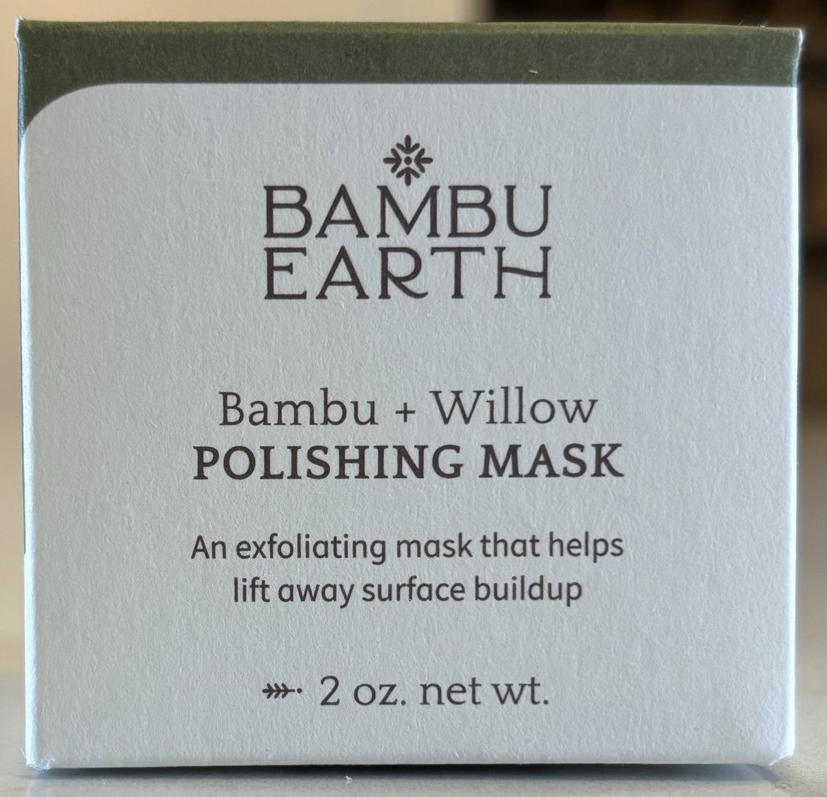Exfoliating Skin Care Mask with Bamboo and Willow - 2oz